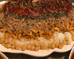 طريقة تحضير الكشري المصري الوصفة الأصلية(سهلة)